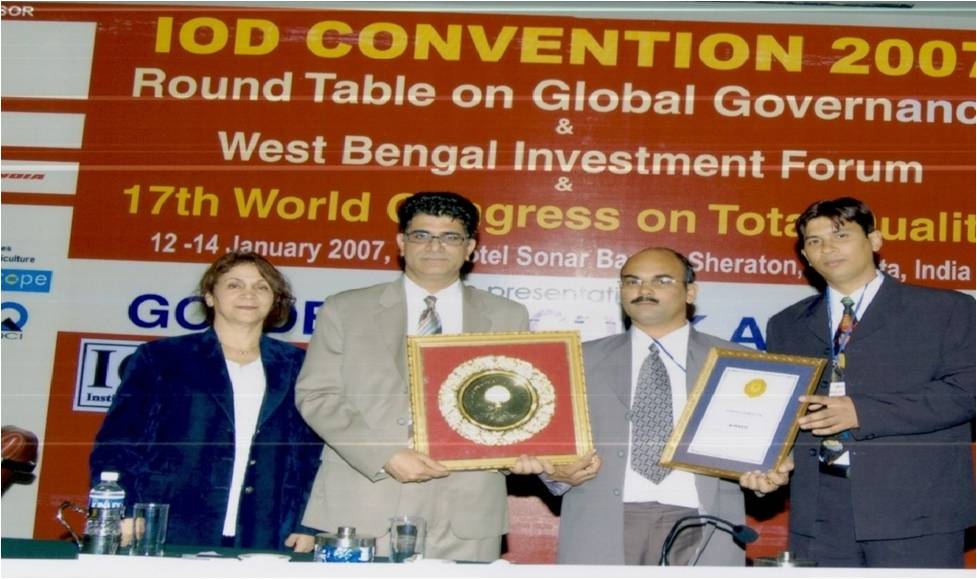 Receiving Award Picture 1
